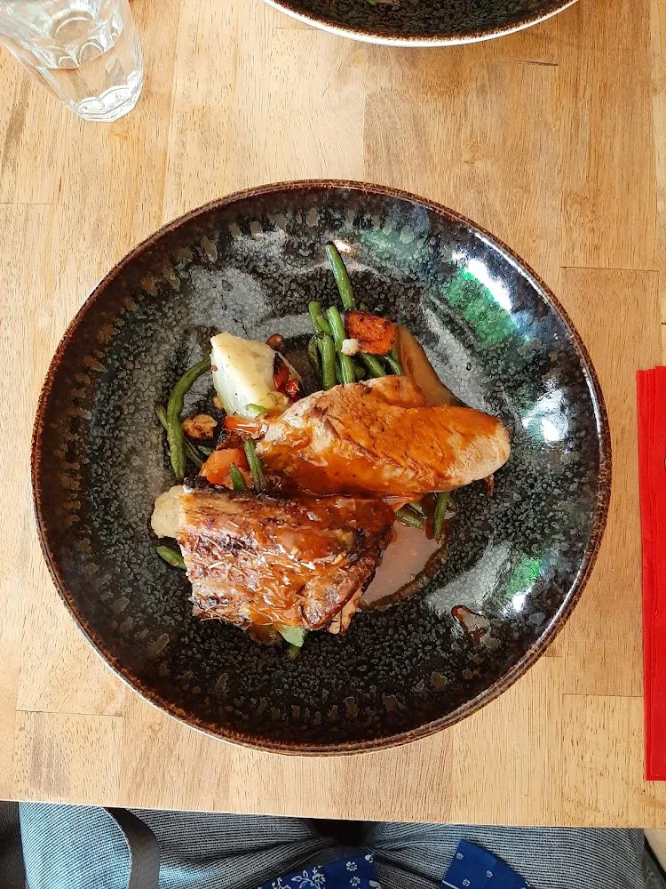 Duo de Porc Aux Légumes