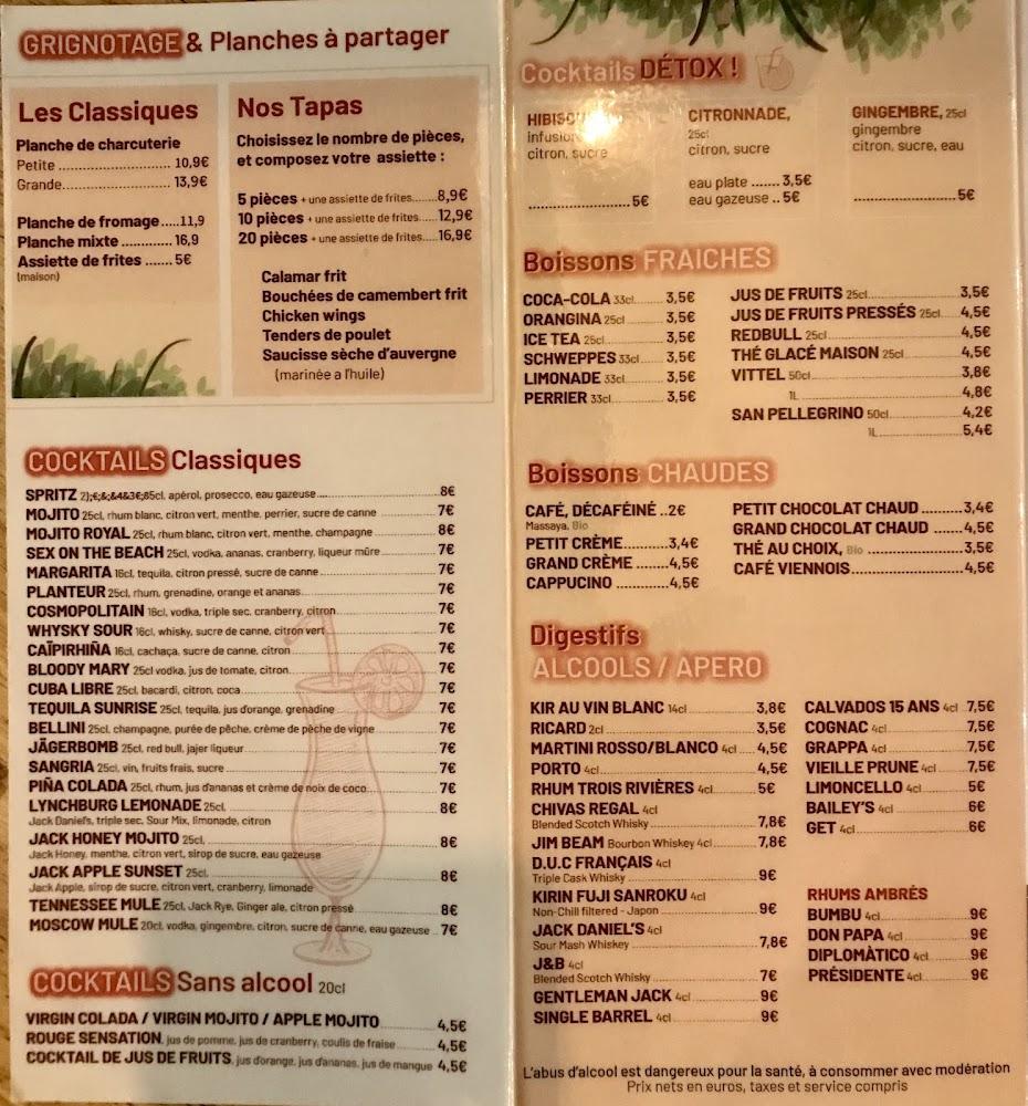 Le Patio - Menu Image 2
