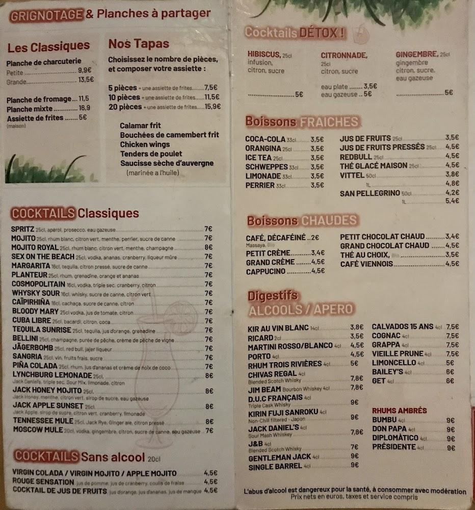 Le Patio - Menu Image 4